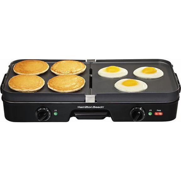 3-in-1 Grill & Griddle - Black