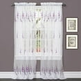 thumbnail image 3 of Lush Decor Jacey Window Curtains, Pair, 3 of 3