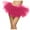 Hot Pink, variant on Adult Tutus Mini Skirt, Tulles Tutus for Women, Teens Ballets Dance Skirts Womens Athletic Skirt Black One Size