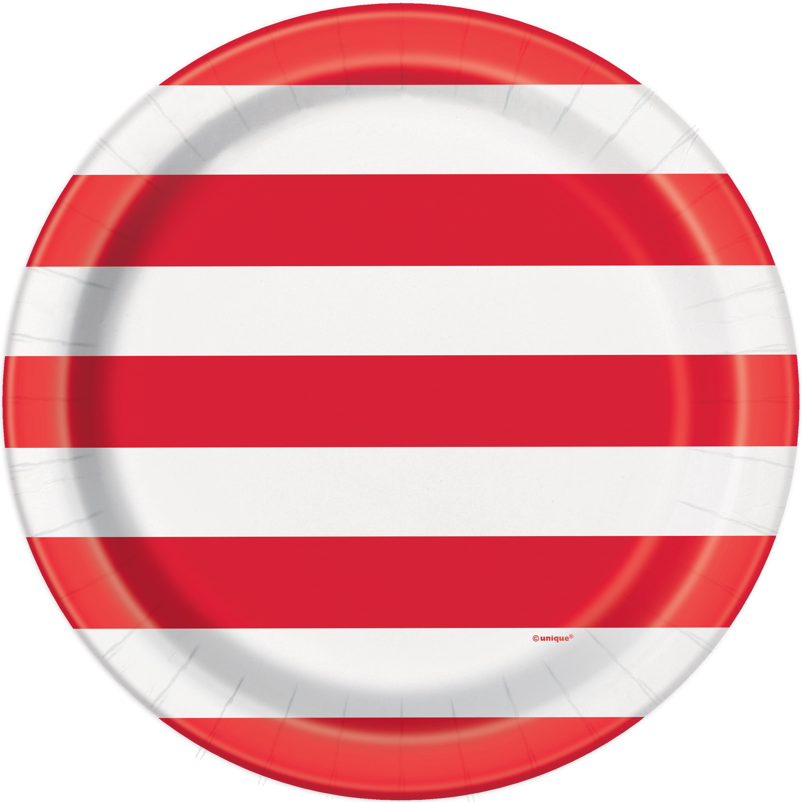 Stars & Stripes 4th of July Paper Dinner Plates, 9in, 24ct