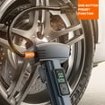 thumbnail image 3 of Portable 6-in-1 Car Wireless Air Compressor with Built-in 2×2000mAh Li-ion Battery – LED Display, Tire Pressure Preset, Emergency Window Breaker, Seatbelt Cutter, LED Flashlight/SOS, and Power Bank, 3 of 7