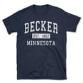 thumbnail image 1 of Becker Minnesota Classic Established Men's Cotton T-Shirt, 1 of 1