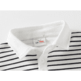 thumbnail image 4 of XBASW Toddler Baby Boys Lapel T-Shirt Long-Sleeve Tees Shirts Kids Spring Autumn Stripe Cotton T-Shirts for Boys 1-6T, 4 of 8