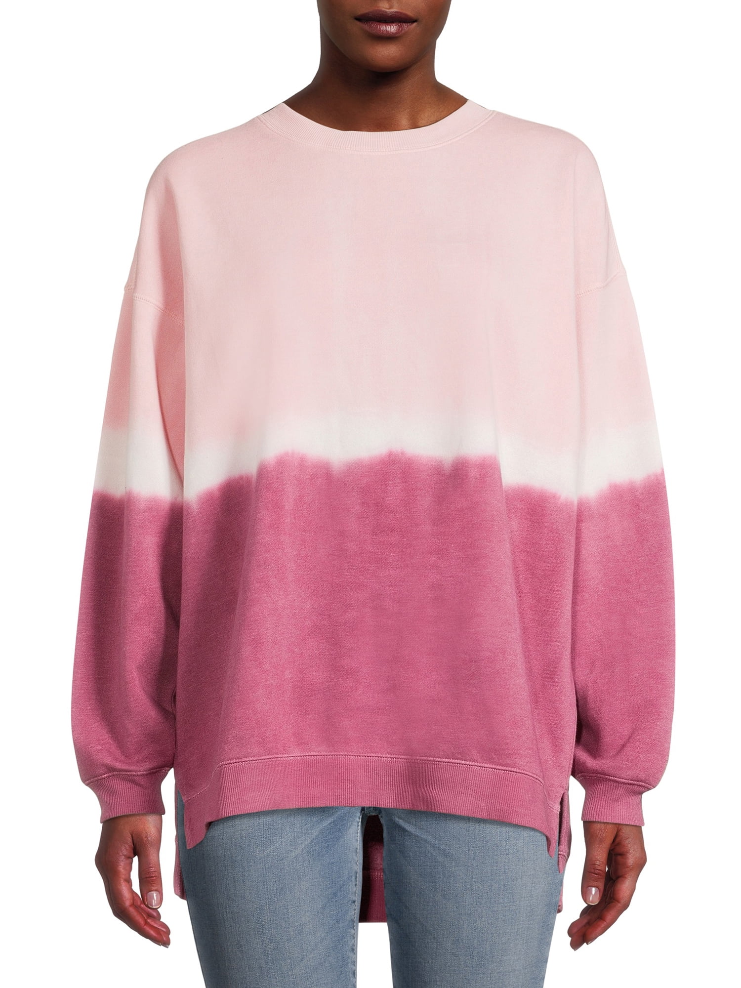 Crewneck Tunic Sweatshirt - Walmart 