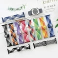 thumbnail image 4 of PINHEN Braided Solo Loop for Apple Watch Band 40mm 44mm 45mm 41mm iWatch Bands Ultra/Ultra 2 49mm 38mm 42mm Women Men, Stretchy Nylon Bands Sport Loop Fabric Strap for Apple Watch Series 9 8 7 6 5 4 3, 4 of 5