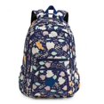 thumbnail image 2 of 2022 New Multi Pockets College Students Backpacks Colorful Print Oxford Waterproof Travel Bags Large Capacity Laptop Rucksacks, 2 of 7