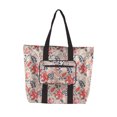 thumbnail image 1 of Bolsa de compras Bolsa de asas de gran capacidad Bolsa de almacenamiento de lona de viaje plegable portátil, Impresión Monstrate HA001736-02, 1 of 7