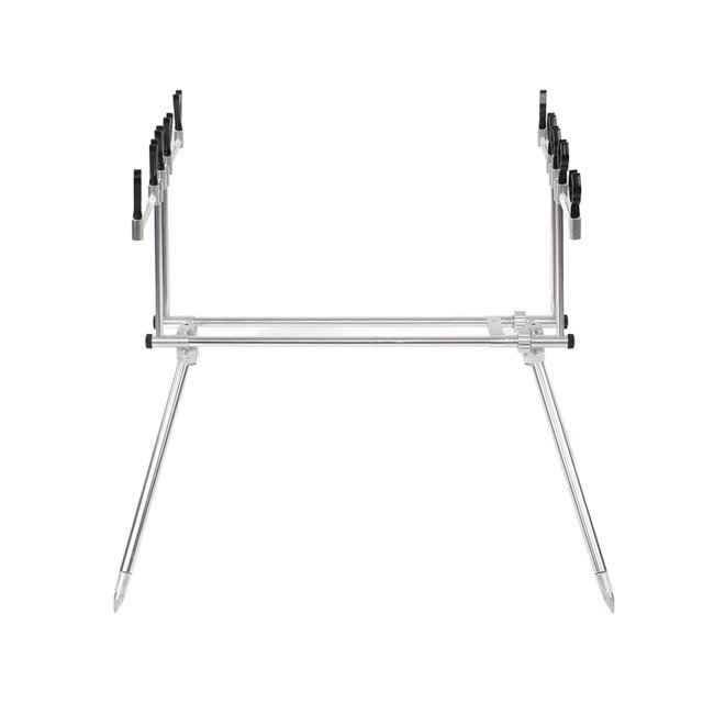Fishing Accessory, Carp Fishing Rod Pod Stand Holder Simple Operation Aluminium Alloy Material For Fishing For Outdoor