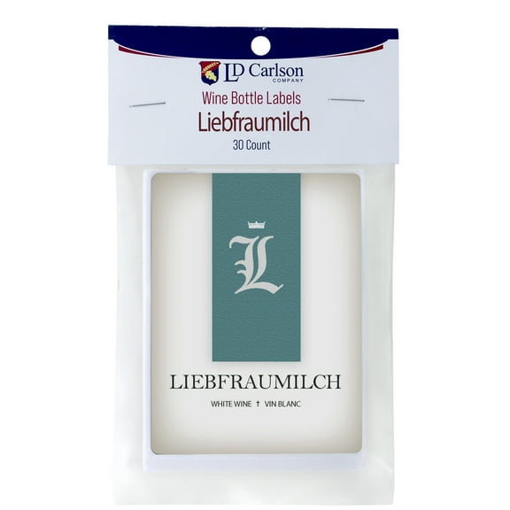 Liebfraumilch Wine Labels 30/Pack Varietal Collection