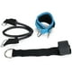 thumbnail image 5 of Bandas elásticas de fitness para clases de educación física Entrenamiento de piernas con hebilla de anilla para tobillo Azul, 5 of 15