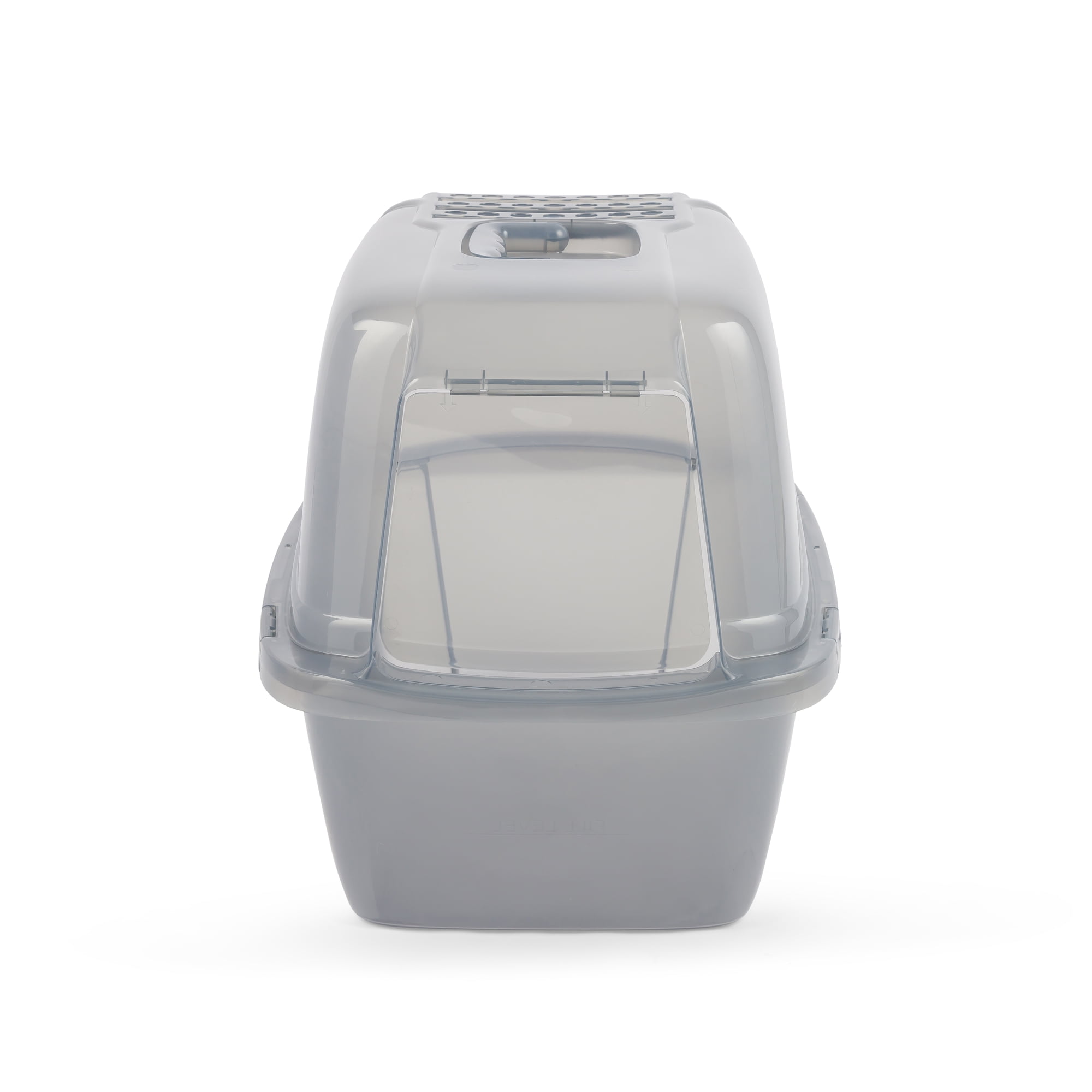 Van Ness Hooded Transculent Cat Litter Pan