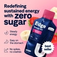 thumbnail image 2 of Geles energéticos UCAN Edge, sabor fresa y plátano (12 sobres de 56 ml) para correr, entrenar, fitness, ciclismo y crossfit | Energía sin azúcar, vegana y cetogénica, 2 of 5