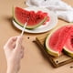 thumbnail image 4 of Picador de sandía de acero inoxidable 2 en 1, separador de fruta y extractor de granos | Tenedor multifuncional de cocina | Cortador de melón duradero para extraer semillas de sandía, naranj, 4 of 5