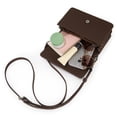 thumbnail image 5 of Wrangler Small Crossbody Wallet Purses RFID Trendy Purses for Women with Adjustable Straps, Coffee, 5 of 7