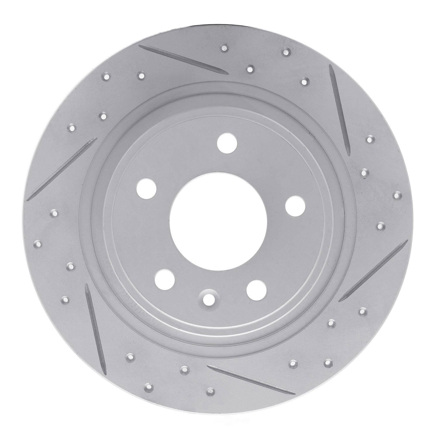 Dynamic Friction Company 830-47044R DFC Geoperformance Rotor - Drilled and Slotted