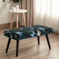 thumbnail image 4 of CHAQLIN Anti Abrasion Bench Covers for Bedroom Outdoor, Poly Spandex Machine Washable Bench Slipcover with Stain Proof, 4 of 9