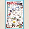 thumbnail image 3 of CafePress - Indiana Map Greetings Tote Bag - Unisex Canvas Tote Bag, Beige, 1-Piece, 3 of 7