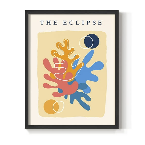 Matisse CCCXI in Black Solid Wood 8 x 10 Framed Print