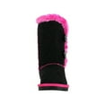 thumbnail image 2 of Kids Girls Boys Snow Boots Fur Lined Winter Snow Boots Fleece Lined Warm Button Decor Slip-On Snow Boots, 2 of 2