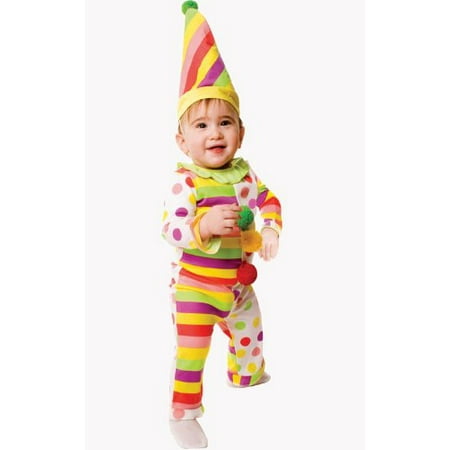Dots n Stripes Infant Clown - 0-6 Months