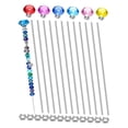 thumbnail image 3 of GUOOL 8/32 Threaded Rods for Beads Garden Accessories Crafts M4 Fully Threaded Rod 30pcs, 3 of 9