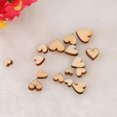 thumbnail image 1 of Mini 200 * Bois Petit Mélange Rustique Amour Coeur Table de Mariage Scatter Décor L3L2, 1 of 1