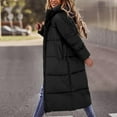 thumbnail image 2 of Niaviben Long Puffer Coat Women's Thickened Down Jacket Womens Puffy Jackets Womens Winter Coats Winter Coat for Women Casual Jackets for Women's Jacket Black L, 2 of 9