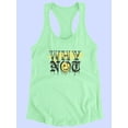 thumbnail image 3 of Why Not Dripping Ink Racerback Tank Women -Image by Shutterstock, Female x-Large, 3 of 4