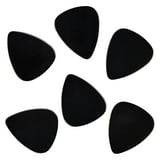 Exotic Plectrums - Celluloid Black Guitar Or Bass Pick - 0.71 mm Medium ...