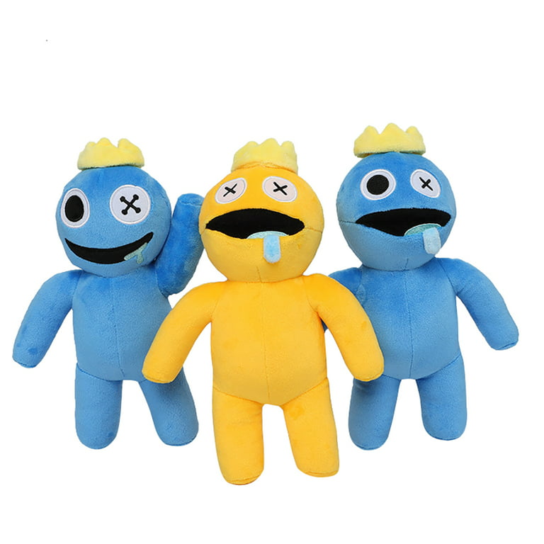 Roblox Rainbow Friends Baby Blue/green/yellow Plush Toy Cute Soft Stuffed  Hug Doll For Kids Boys And Girls Gift