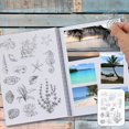 thumbnail image 4 of Domqga Transparent Stamp Cutting Die Clear Rubber DIY Journal Sea Horse Conch Seabed Pattern Craft,Rubber Stamp,Transparent Stamp, 4 of 11