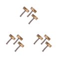 thumbnail image 1 of Bearachild Juego de 3 piezas de sillines de estilo barril, ligeros, prácticos, de latón, accesorios de trémolo estables a prueba de herrumbre, Type1, 1 of 6