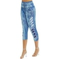 thumbnail image 3 of Nananla Women's Plus Print Shorts, 3 of 4