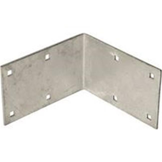 Heavy Duty Outside Corner Bracket 5 x 8 x 8 in. Metal Galvanized