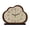 Brown, variant on HOARBOEG Cloud Shaped Wooden Desk Clock - Silent Non-Ticking Analog Alarm Clock with Stand for Bedroom, Office, Home Decor, Teens Room, Minimalist Table Clock, Gift