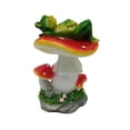 thumbnail image 2 of Adorables ranas Estatuas de ranas Artesanía Escultura Novedad Animal Rana acostada sobre rana Mintiendo, 2 of 9