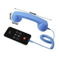 thumbnail image 2 of Retro Phone Handset, 2026 New Retro Phone Handset for iPhone, Type-C Retro Telephone Wired Handsets Style Landline Handle Receiver for Cell Mobile Video Conferences, Calls, Meetings(Black), 2 of 6