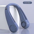 thumbnail image 1 of Ventilador de cuello sin aspas, ventilador portátil recargable por USB., 1 of 4