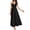 Black, variant on Vacation Women's Summer Dress,Women's V-Neck Relaxed-Fit Backless Resort Dress Cocktail Dresses for Women,Wedding Guest Halter Dress Backless Flowy Vacation Boho Maxi Dresses