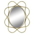 thumbnail image 1 of Aspire Janelle Gold Iron 37L x 30W in. Wall Mirror, 1 of 2