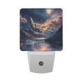 thumbnail image 6 of Yayeee LED Plug in Night Light for The Home with Auto Dusk to Dawn Light Sensors, 2 Pack, Ethereal Mountain, 6 of 6