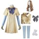 thumbnail image 1 of Disfraz de Cosplay M3gan para niñas y niños con peluca, paquete de 5 películas de terror, traje M3gan, traje para fiesta de Carnaval y Halloween, 1 of 5