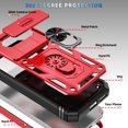 thumbnail image 6 of MYKOMI Compatible with Google Pixel 9a Case 360° Metal Rotated Ring Holder Kickstand【Camera Protection】 Military - Grade Heavy Duty for Pixel 9a Phone Case 2025, 6 of 6