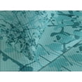 thumbnail image 4 of Ambesonne Teal Quilted Bedspread Set 3 Pcs, Ink Drawing Style Tree, Queen Size, Teal Turquoise, 4 of 5