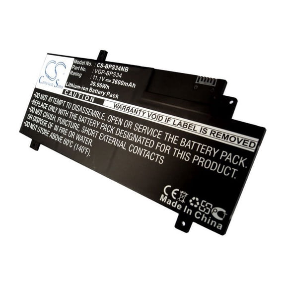 Battery for Sony VAIO CA47 CA46 Tap 21 F15A16 SVF15A18CXB VGP-BPL34 VGP-BPS34