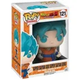 thumbnail image 1 of 2025 Figura de acción de vinilo Funko POP del anime japonés Dragon BallZ SUPER SAIYAN GOD GOKU n.° 121, colección de juguetes modelo, 1 of 4