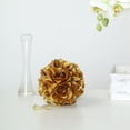 thumbnail image 2 of BalsaCircle 2 Gold Roses 7" Kissing Flower Balls Pomander Wedding Hanging Decorations, 2 of 8