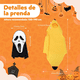 thumbnail image 3 of Disfraz Platano Disfraces Halloween Adult Cosplay De Banana Xtellar amarillo, 3 of 4