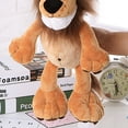 thumbnail image 3 of AYYUFE Cartoon Lion Wild Animal Soft Plush Stuffed Doll Kids Toy Gift Sofa Bed, 3 of 5