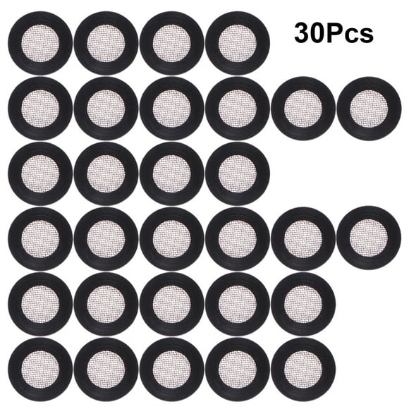 O-Ring Seal Washer Rings 30 Pcs Rubber Flat Gaskets O-Ring Seal Washer Rings Plumbing Faucet Washer Sealing Rings
